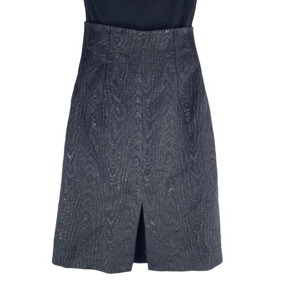 Rickie Freeman Teri Jon Double Bow Front Mini Cocktail Dress Black Size 2 - Picture 7 of 8